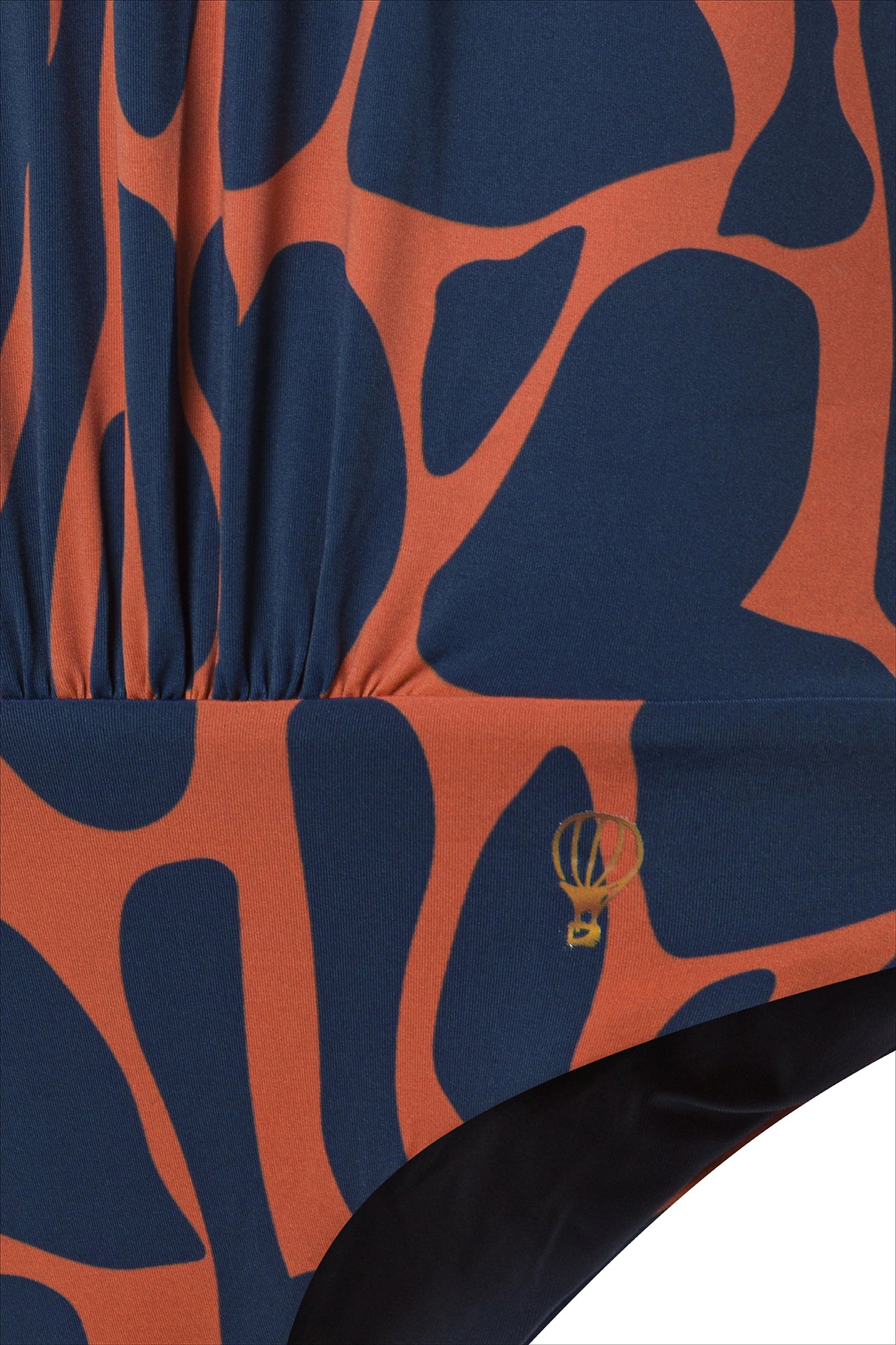 New Generation Blue & Camouflage Double One-piece Swimsuit