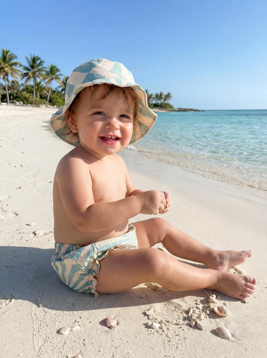 Panama Bucket Hat Tiffany Sunlight