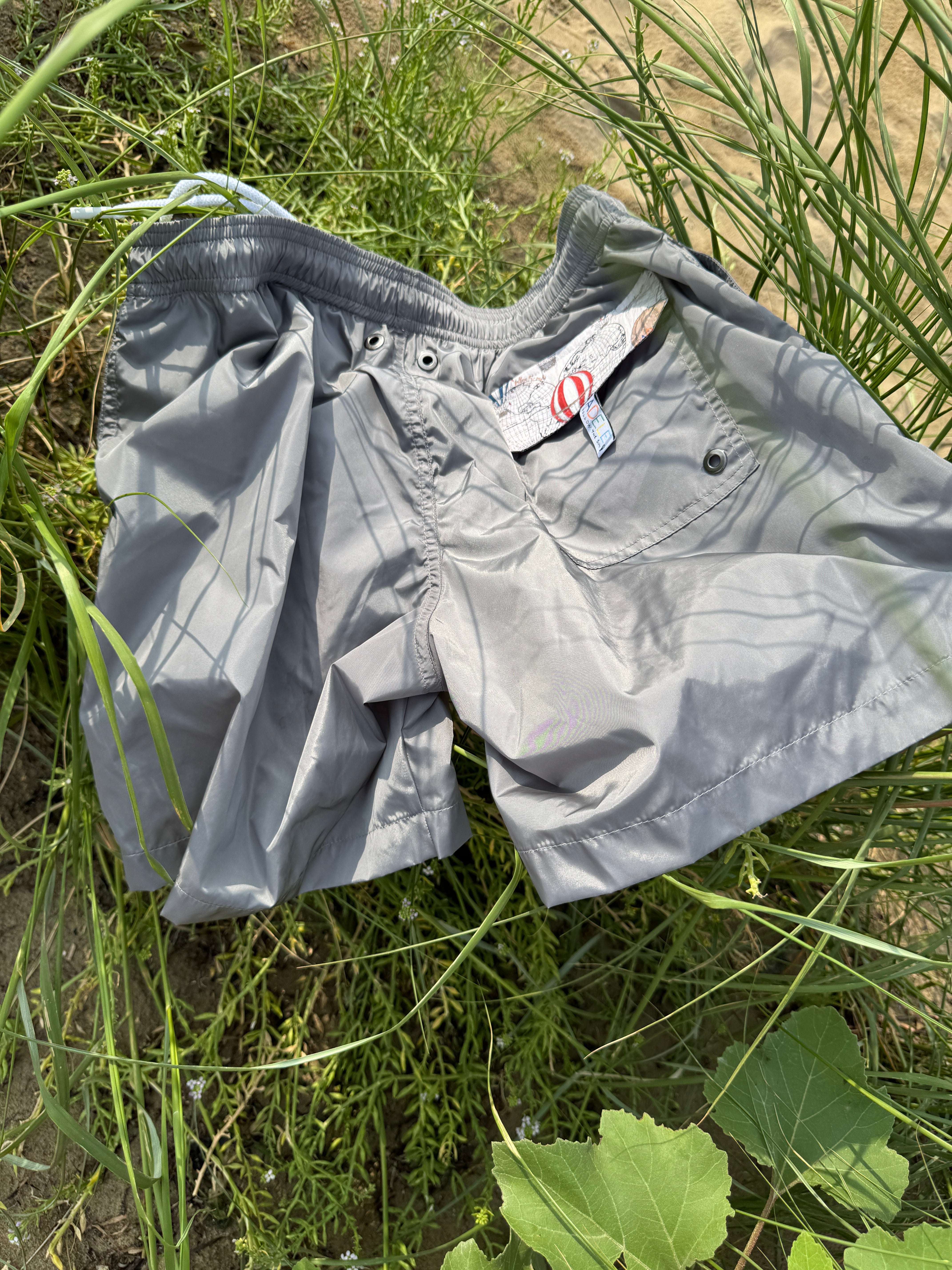 Boxer Uomo Grigio – Quick Dry | UPF 50+ | Tasca Hot Air Balloon