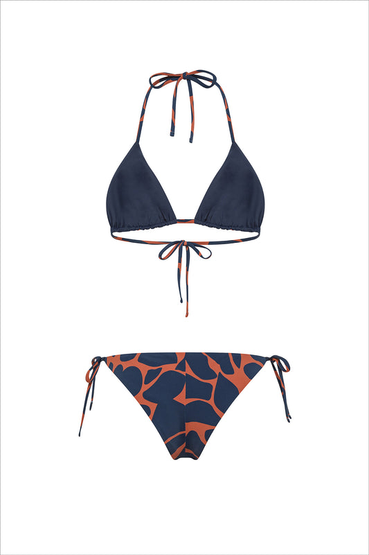Buzios Bikini Double Camouflage & Blue