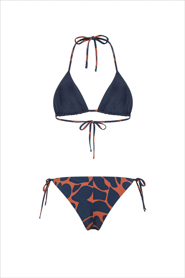 Buzios Bikini Double Camouflage & Blue