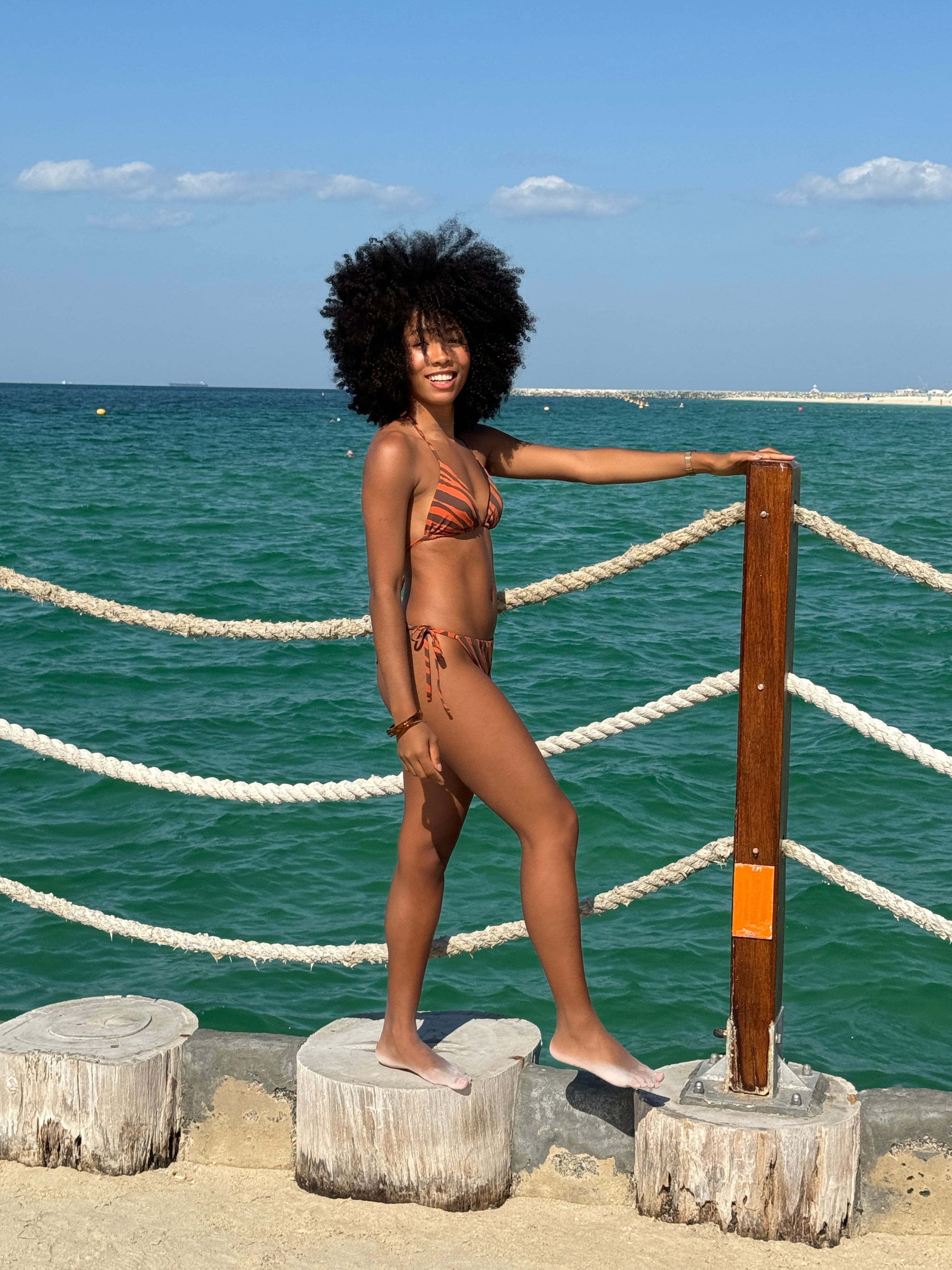 Buzios Bikini zebra & camouflage