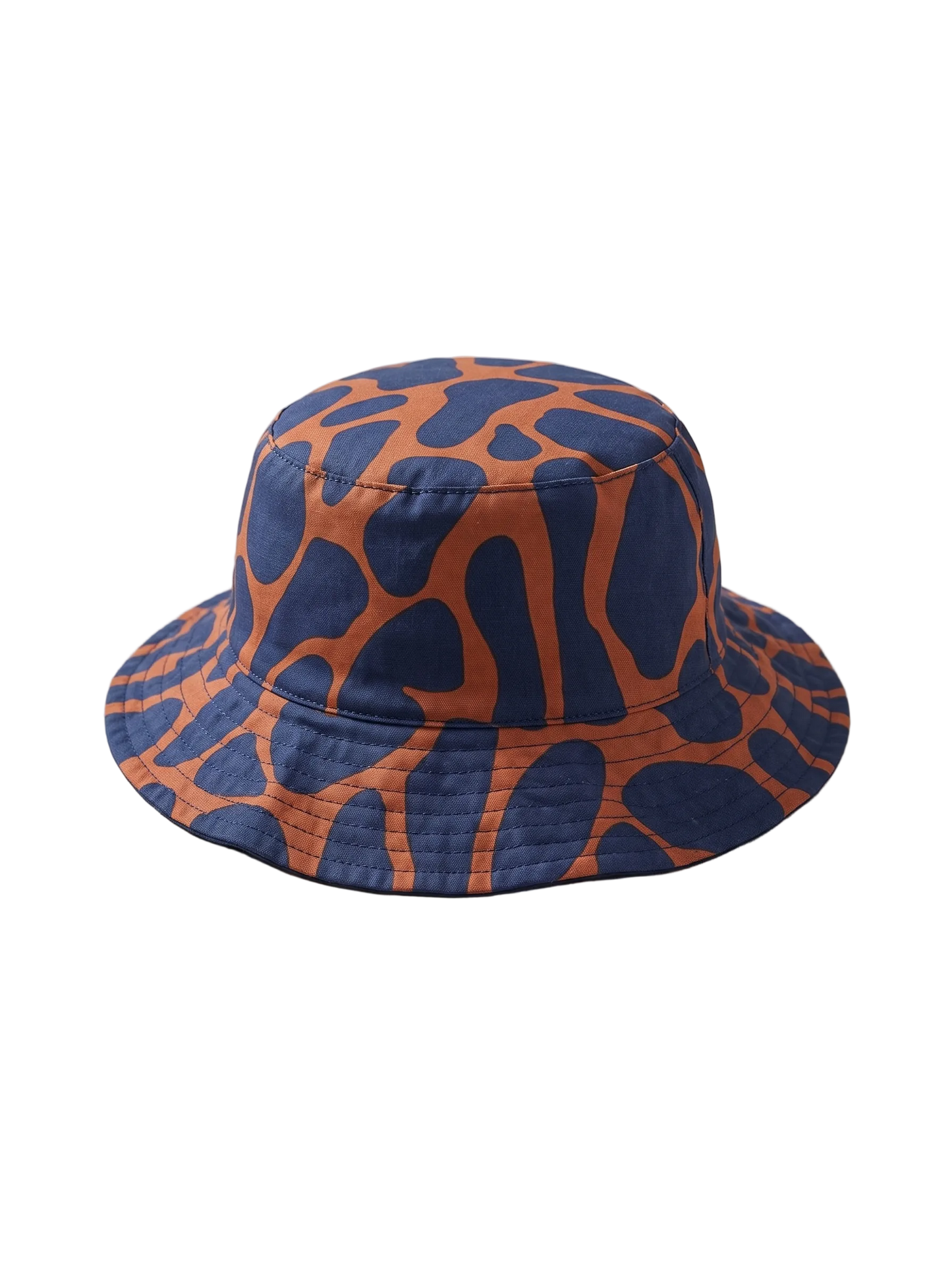 Panama Bucket Hat Camouflage Blue-Orange