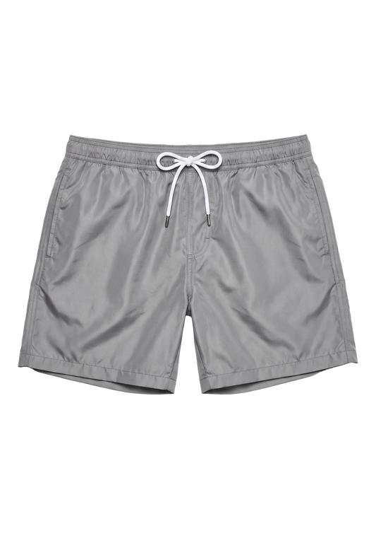 Men's Grey Boxer Shorts – Quick Dry | UPF 50+ | Hot Air Balloon Pocket