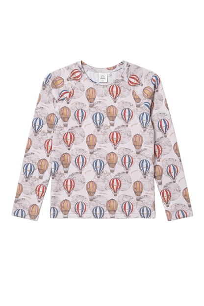Formentera Long Sleeve T-Shirt Air Balloon
