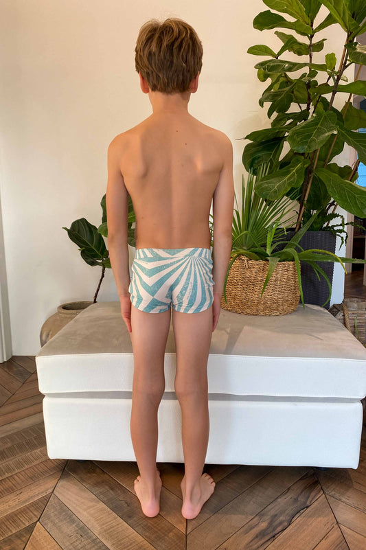 Formentera Swim Trunks Tiffany Sunlight