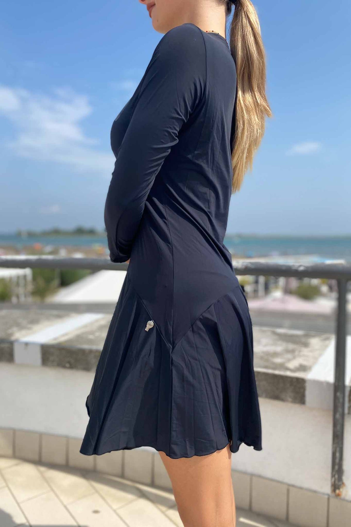 Jumeirah Burkini Dress - Long Sleeves Black