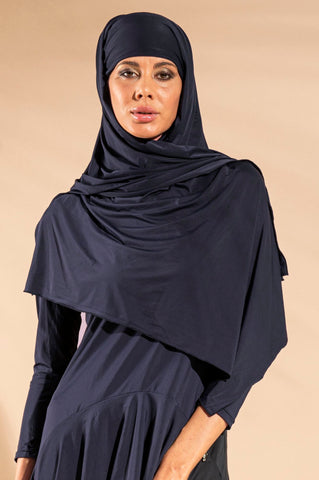 Warap Hijab Dark Blue