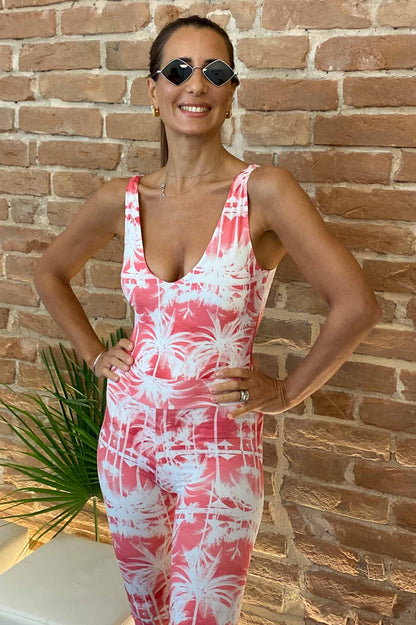 Venice One Piece Swimsuit Cherry Palms