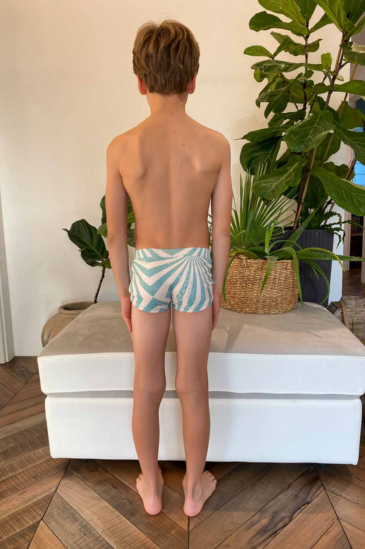 Formentera Swim Trunks Tiffany Sunlight