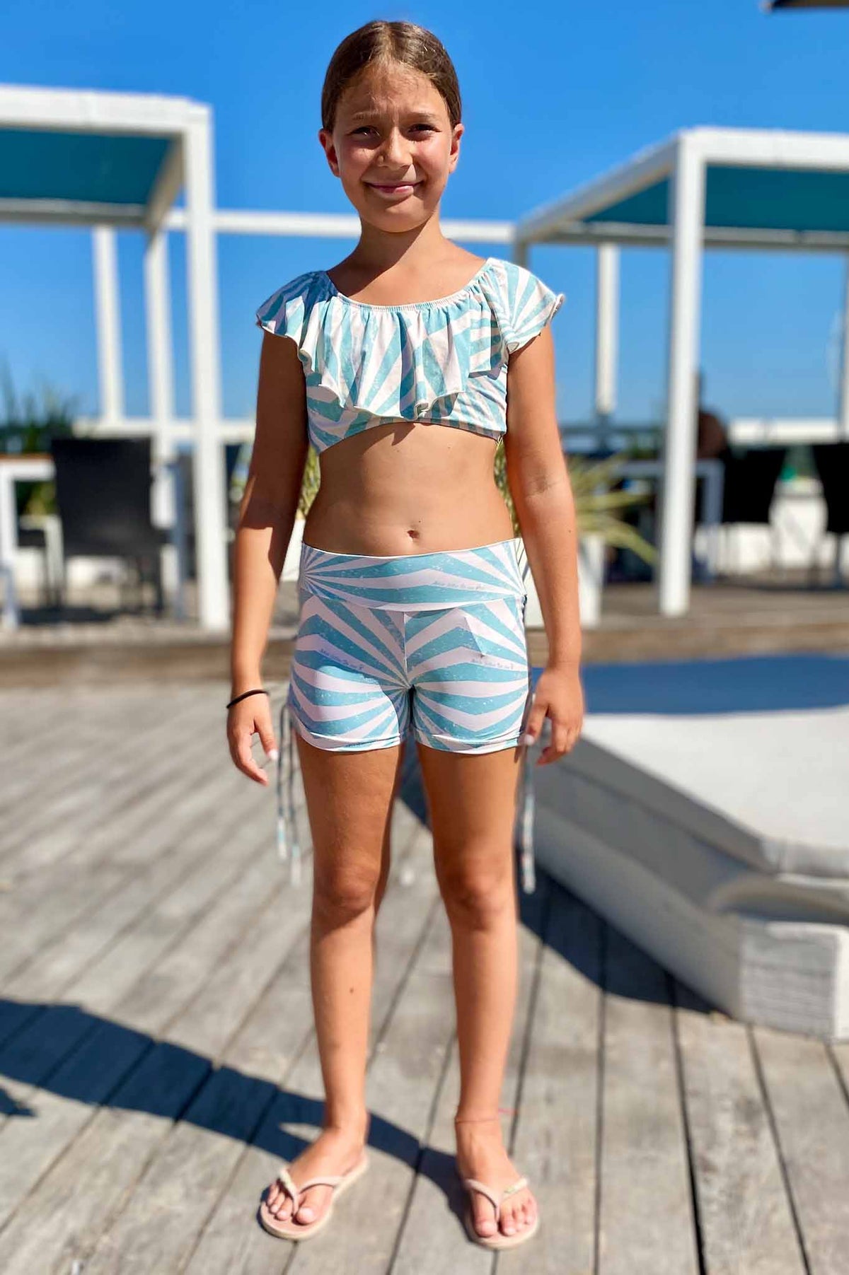 Hawaii Cover Up Shorts Tiffany Sunlight