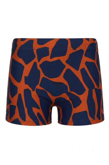 Formentera Swim Trunks Camouflage Blue-Orange