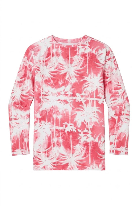 Formentera Long Sleeve T-Shirt Cherry Palms