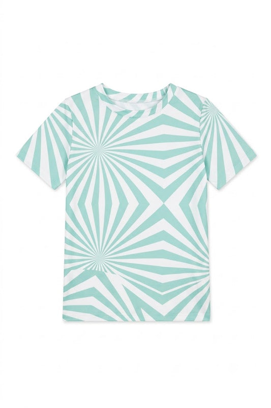 Formentera Short Sleeve T-Shirt Tiffany Sunlight