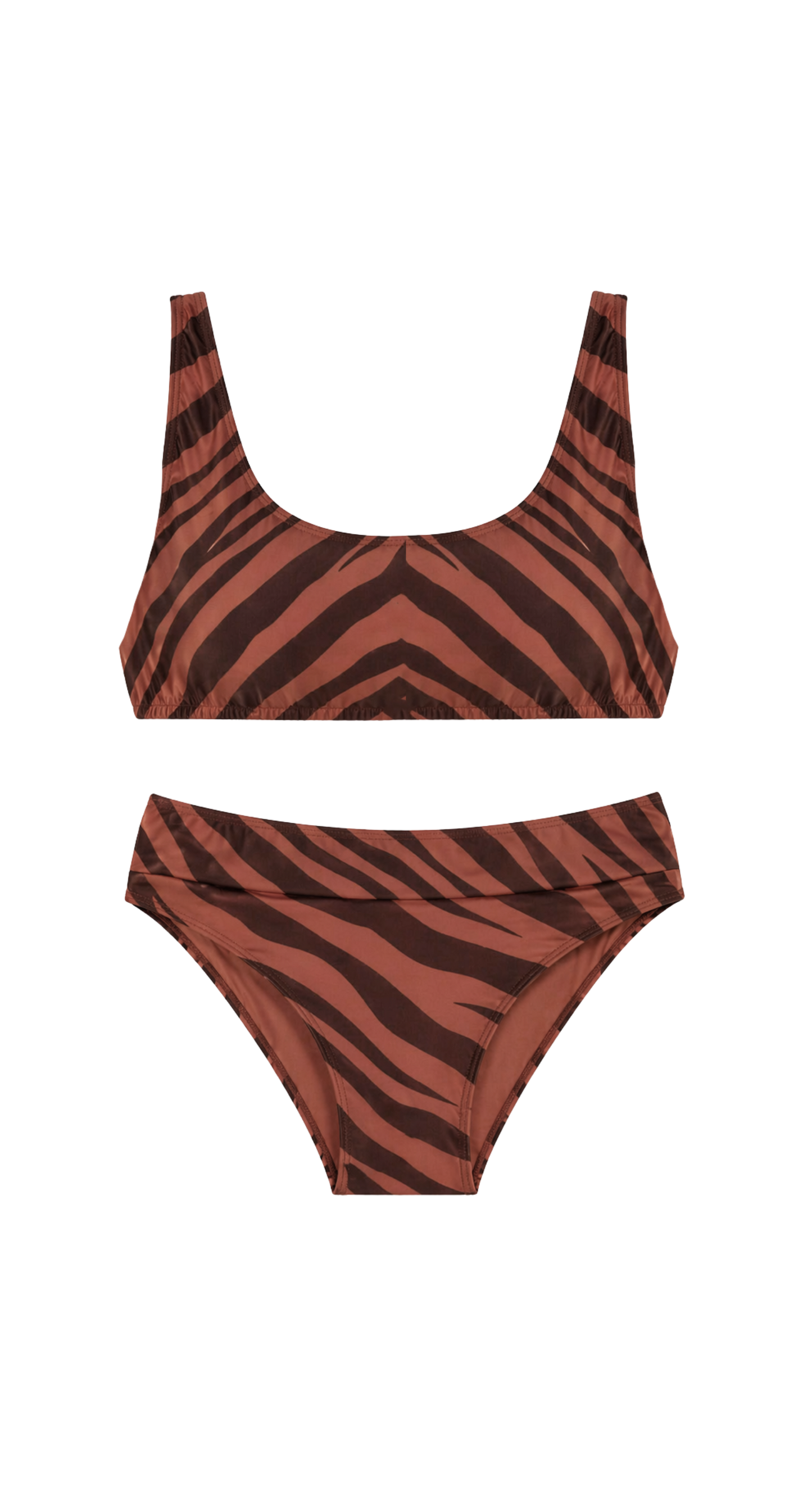Malibu Bikini Zebra reversible black